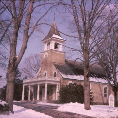 St. Matthew's Church in winter