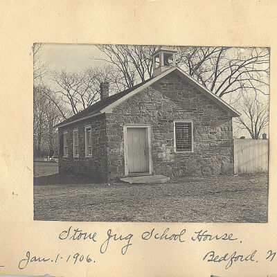 Bedford School House, 1829 / "Stone Jug School House"
