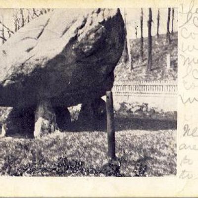 B & W Postcard