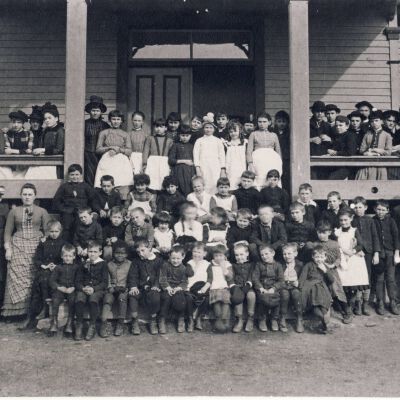 Palmer Avenue School, Old Katonah, circa 1890