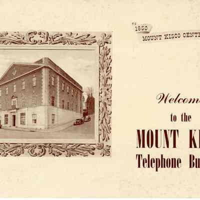 Centennial Booklet of Mount Kisco Telephone Building