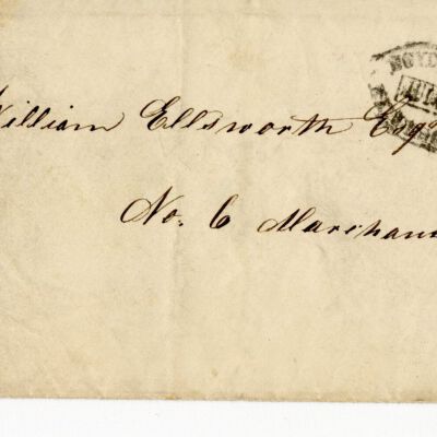 Envelope addressed to William Ellsworth