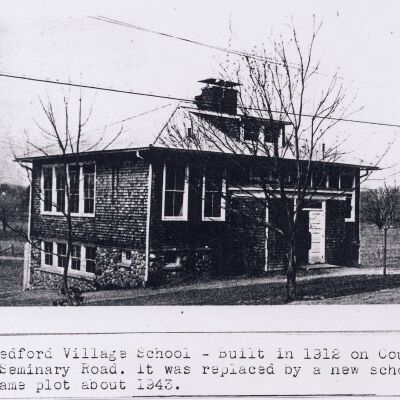 Second Bedford Village School, built in 1812 on Court Road
