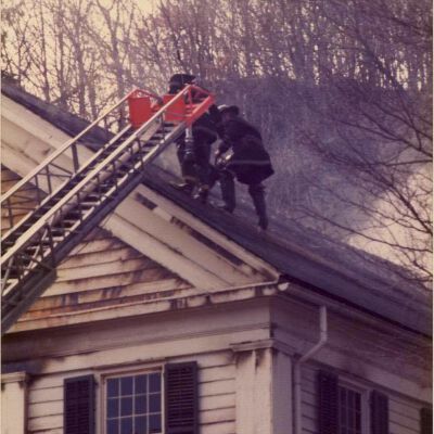 Fire at Historical Hall, 1976