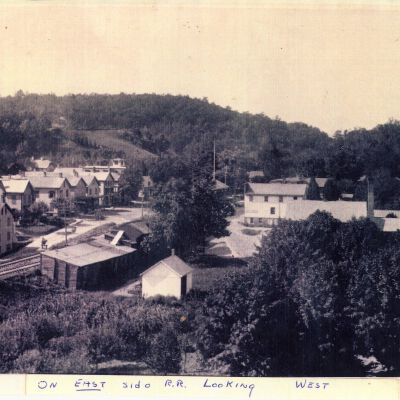 Katonah, on east side of railroad looking west