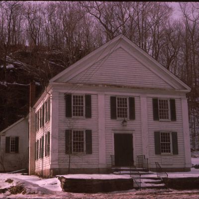 Historical Hall in winter