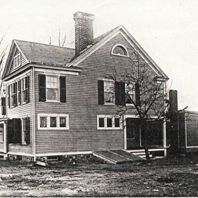 Tharp house opposite St. Matthew's Church, after alterations