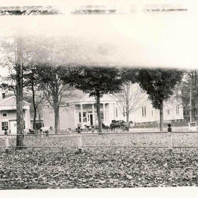 View of Post Office and Lounsbery Building, before 1912
