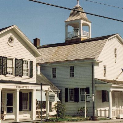 Jackson House (occupied by R.R. Ragette Realtors) and Court House