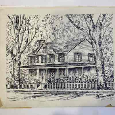 Drawing unidentified building