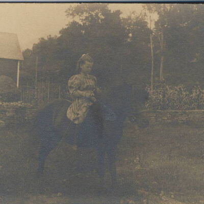 Girl on a pony