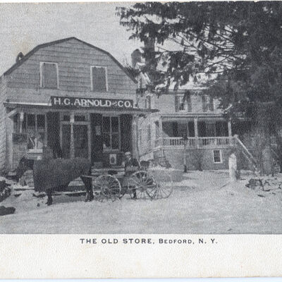 The General Store, Bedford Village, as H.G. Arnold & Co.