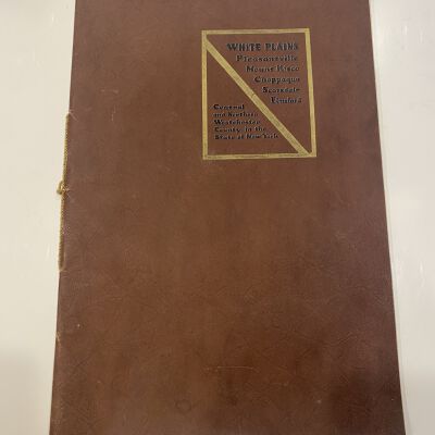 White Plains Reference Book, c. 1937