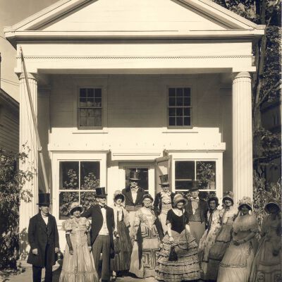 Locals in Historic Costume during the 250th Anniversary