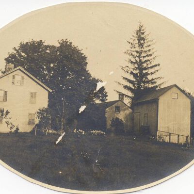 House and Wash House, St. John Barrett Farm, Ridgefield Road, Pound Ridge