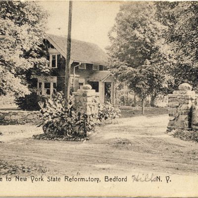 Entrance to New York State Reformatory, Bedford Hills, N.Y.