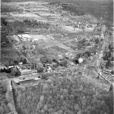 Aerial photo of Village Green
