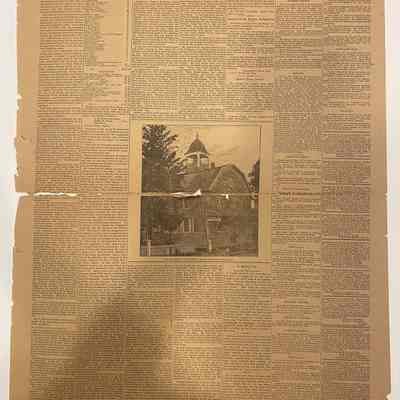 New Bedford Courthouse full page newspaper article