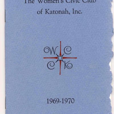 The Women's Civic Club of Katonah, Inc. 1969-70