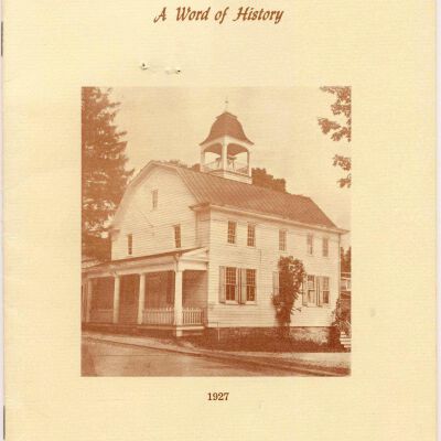 The Bedford Farmers' Club: A Word of History