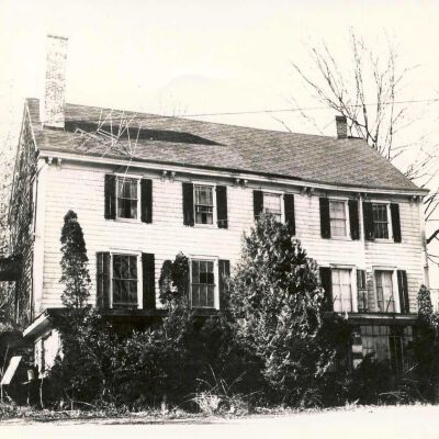 Home of Col. Jesse Holly in 1803.