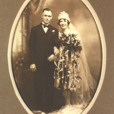 Wedding Photo of unidentified couple