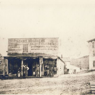 Adams Brothers Store, Bedford Station