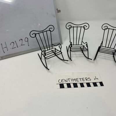 chair, doll
