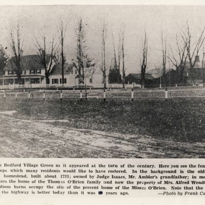 Bedford Village Green at the turn of the century