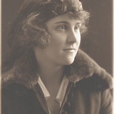 Portrait of unknown woman
