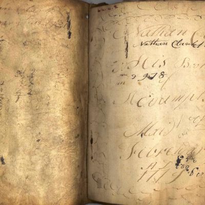 Account Book of Nathan Clark, 1779-1792