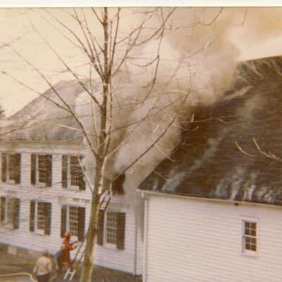 Fire at Historical Hall, 1976