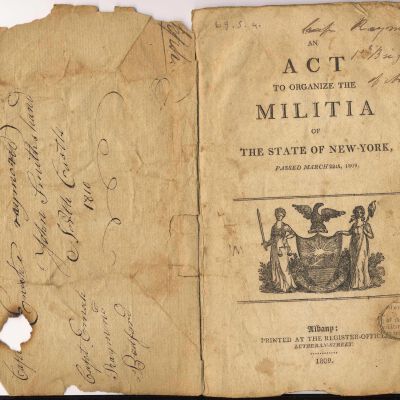 An Act to Organize the Militia of the State of New York