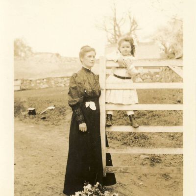 Hope Bedell and her mother, Phebe Lewis