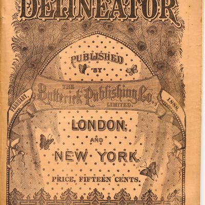 The Delineator. Published by Butterick Publishing Co., Limited. London and New York. A monthly magazine illustrating Metropolitan Fashions.