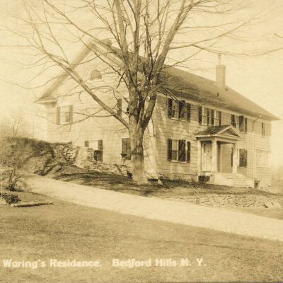 Hall B. Waring's Residence. Bedford Hills, NY