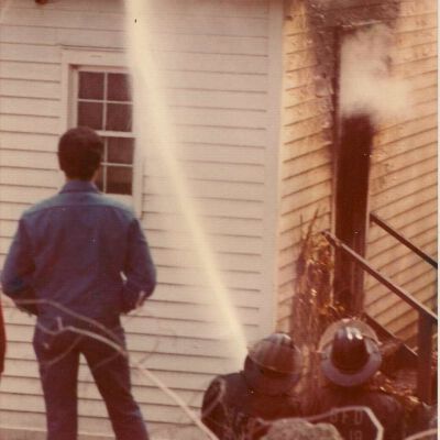Fire at Historical Hall, 1976