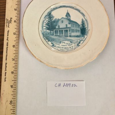 1787 Court House Commemorative butter plate
