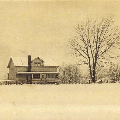 Percy Pines Lewis estate, Caretaker's house, ca 1910