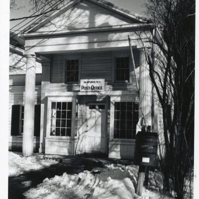 Post Office in Winter-1960's