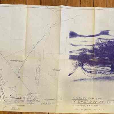 A Study for the Meadow at Bedford Oak