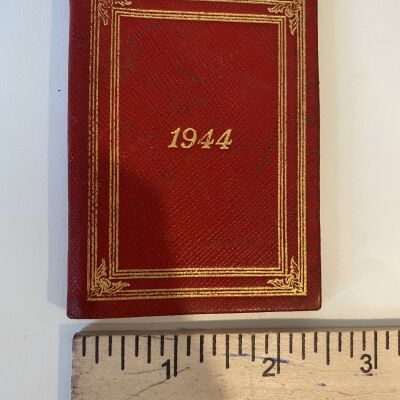 1944 Agenda Booklet