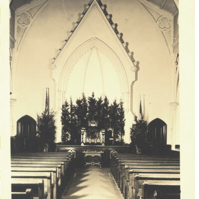 Inside of Bedford Presbyterian Church