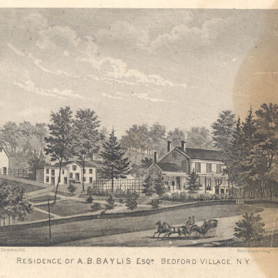 Residence of A. B. Baylis Esq, Bedford Village NY