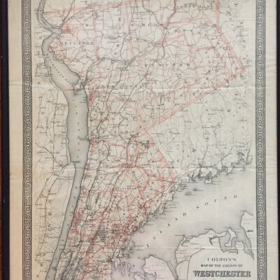 Colton's Map of Westchester County