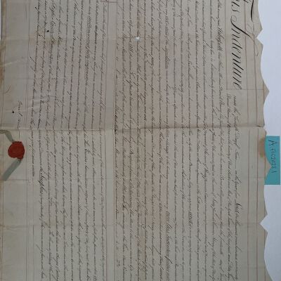 Indenture of Jonah English