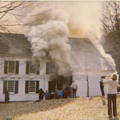 Fire at Historical Hall, 1976
