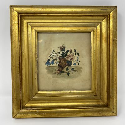 illustration, framed