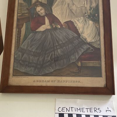 Lithographic Print "A Dream of Happiness"