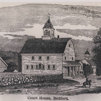 Bedford Courthouse Illustration